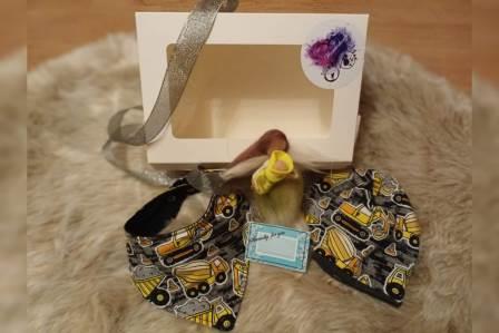 Wunderbox mini mit Elfe & Engel Mädchen Stoffauswahl unter Details